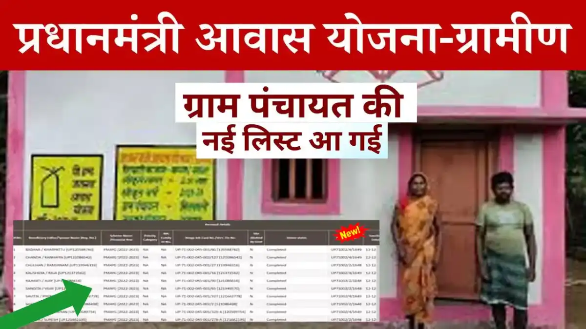 Gram Panchayat Awas List - ग्राम पंचायत की आवास सूची कैसे देखें